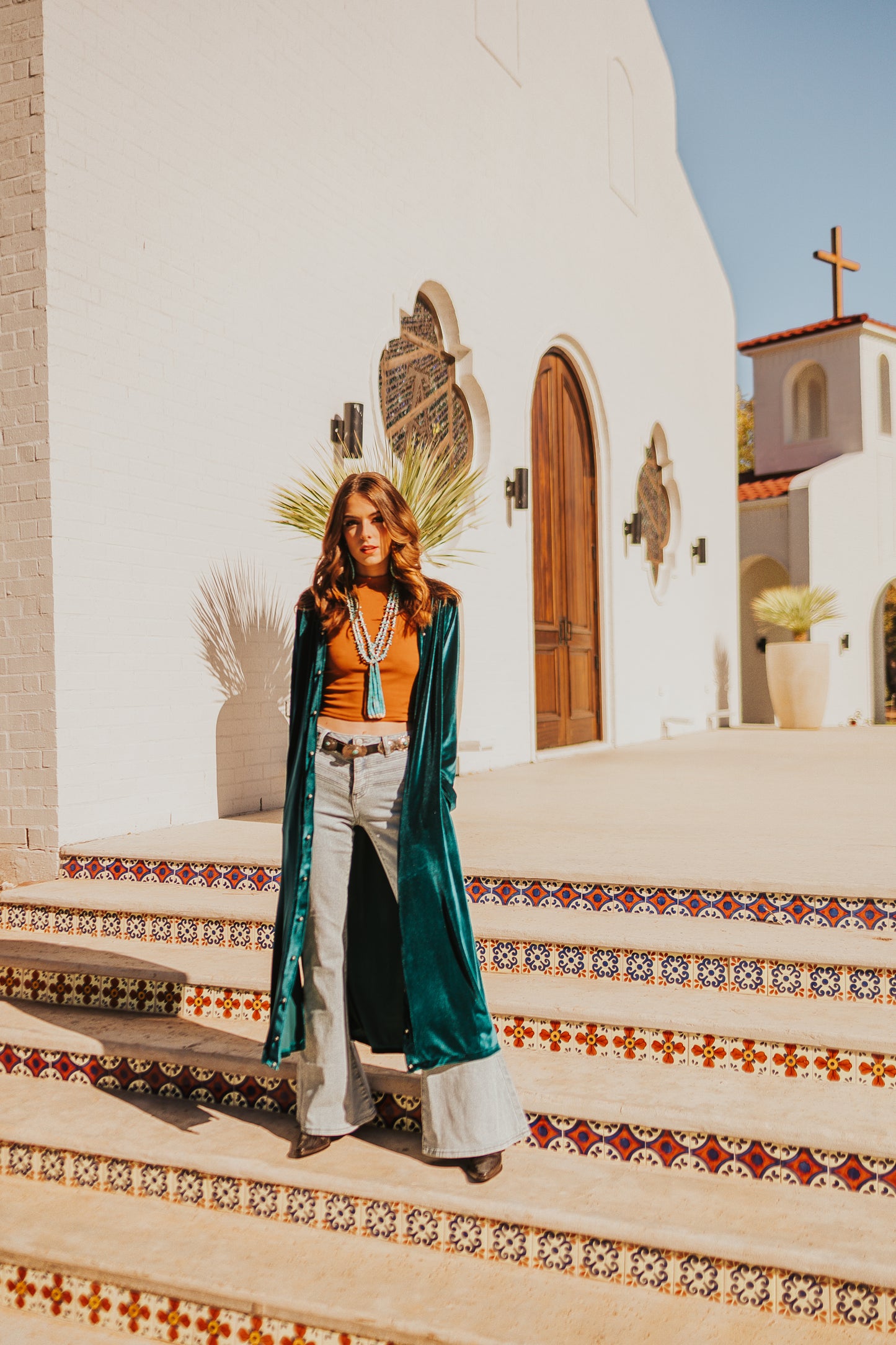 The Ashley Duster - Velvet