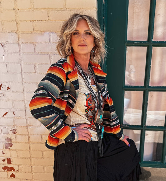 The Maria Blazer - Serape