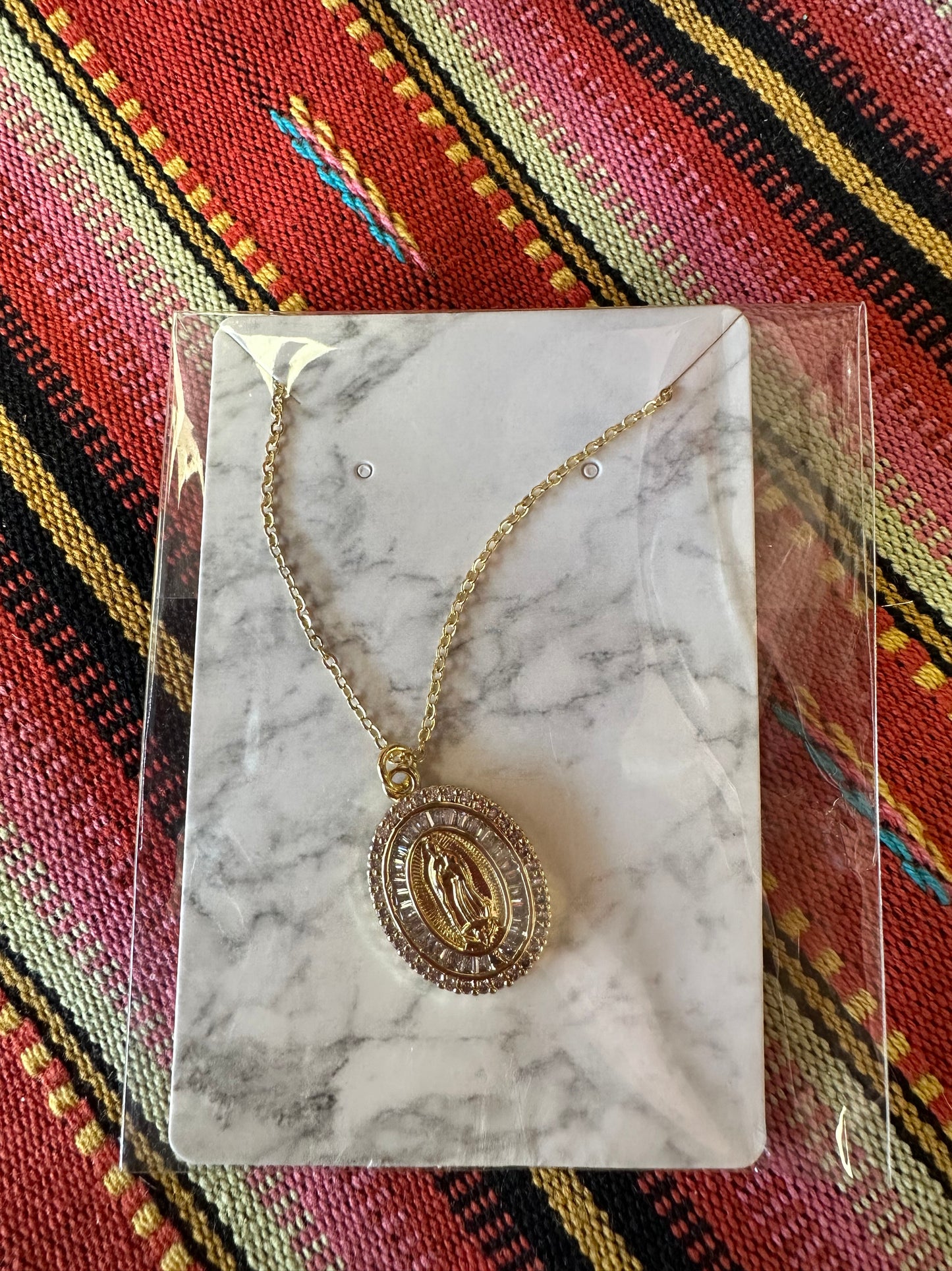 Virgin Mary Necklace