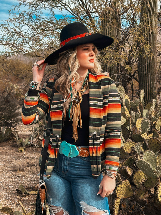 The Jolene Blazer - Serape