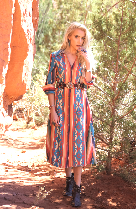 The Audrey Dress - Serape
