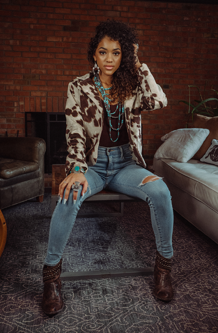 The Maria Blazer - Animal