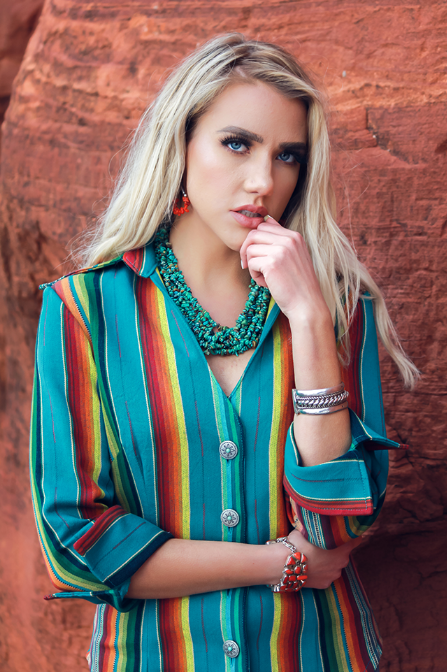 The Rebecca Top - Serape