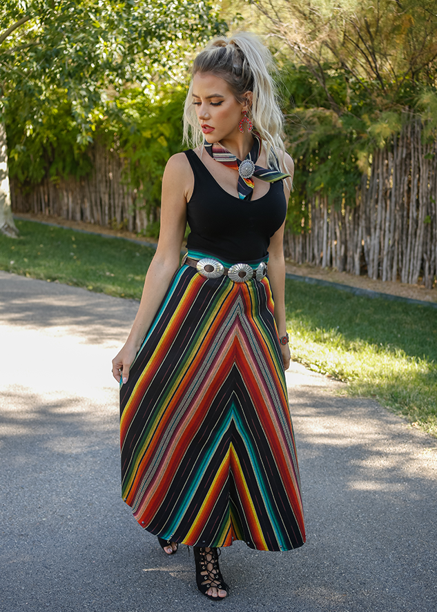 The Chelsea Skirt - Serape