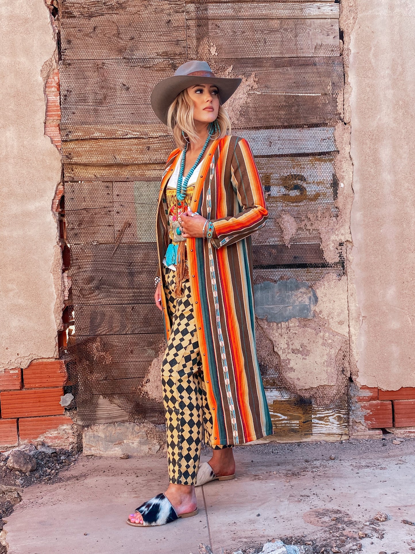 The Ashley Duster - Serape