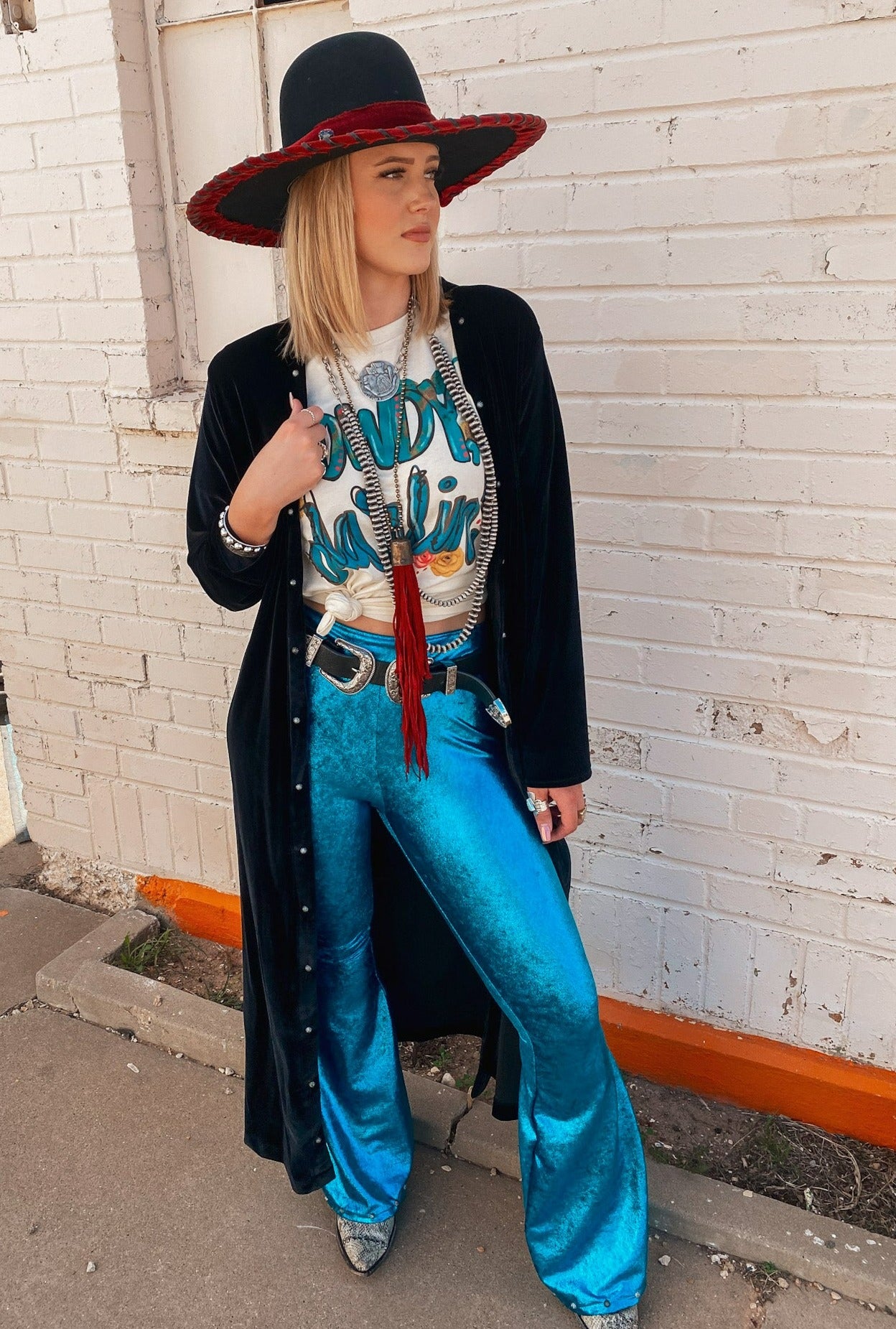 The Ashley Duster - Velvet