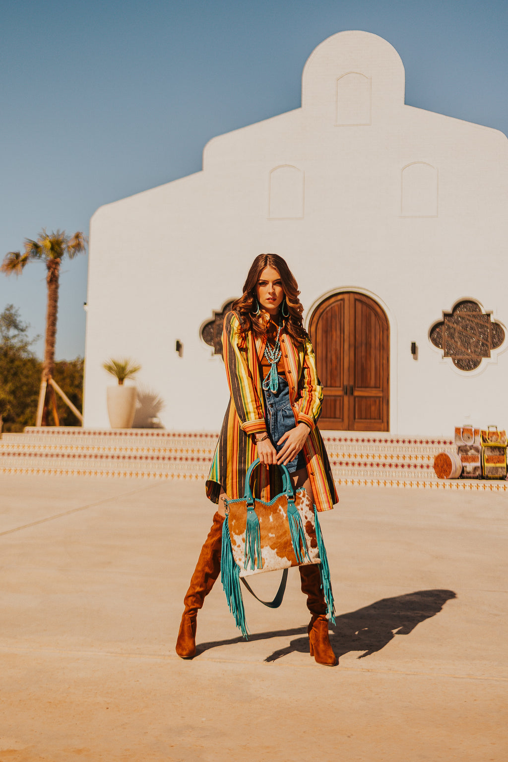 The Ana Shirt Dress - Serape