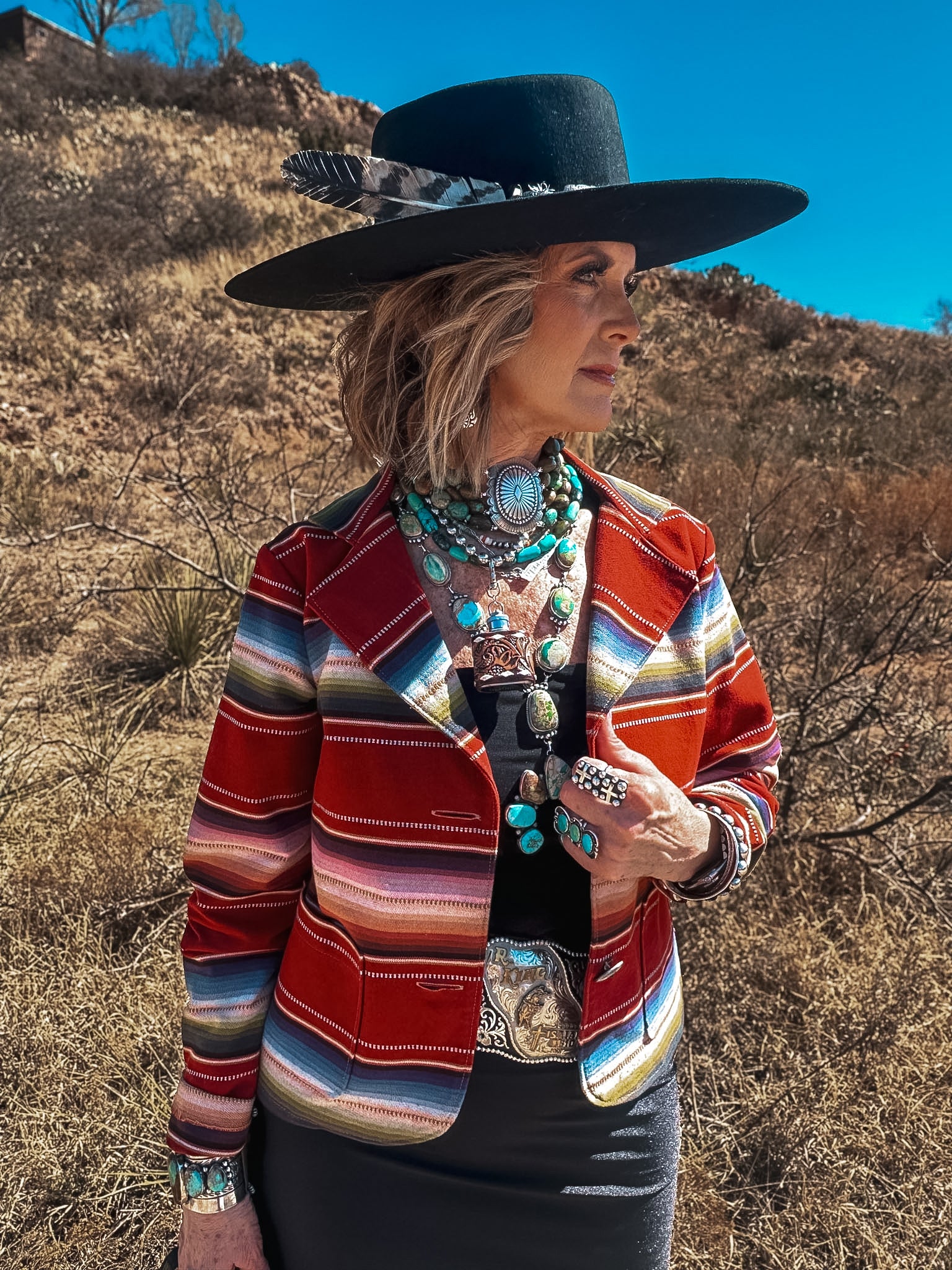 The Maria Blazer - Serape