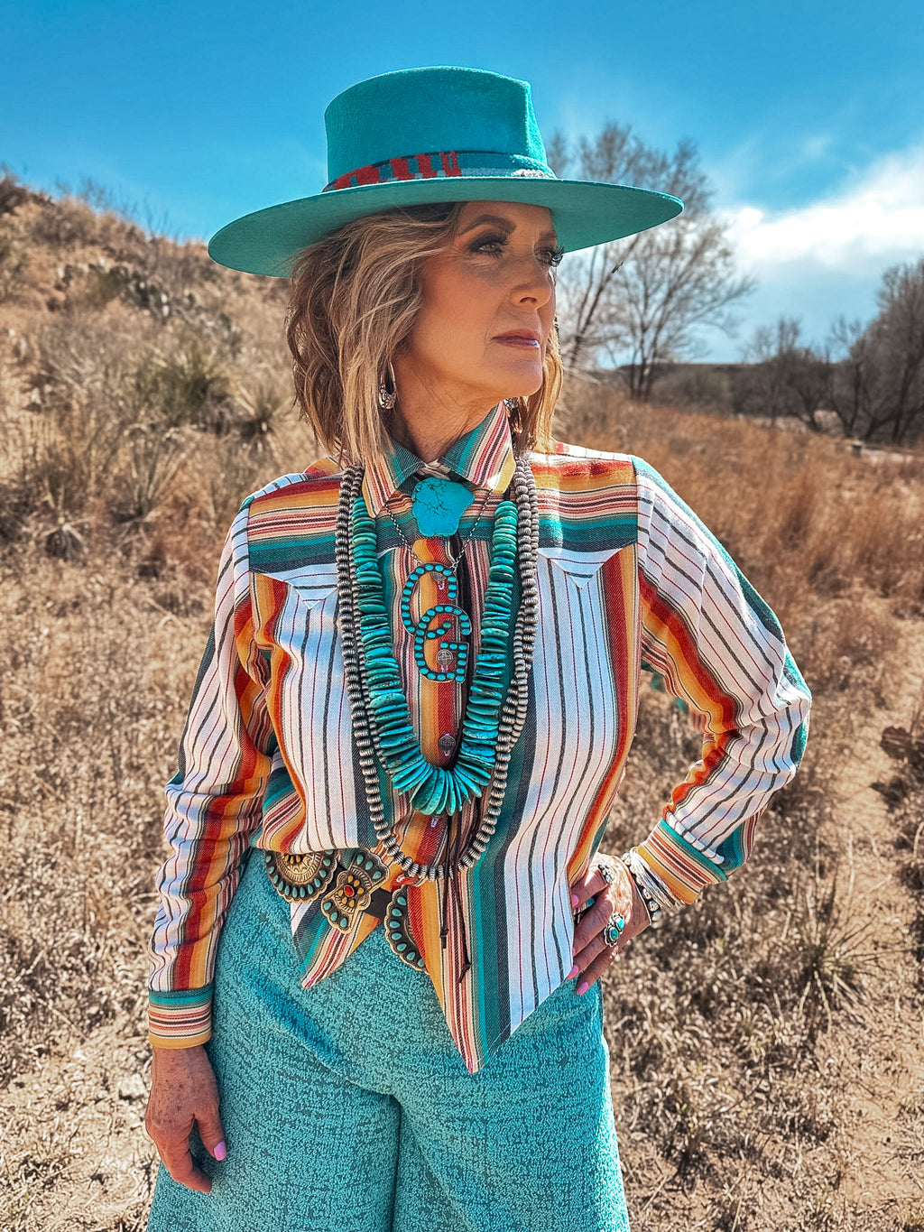 The Kacey Top - Serape