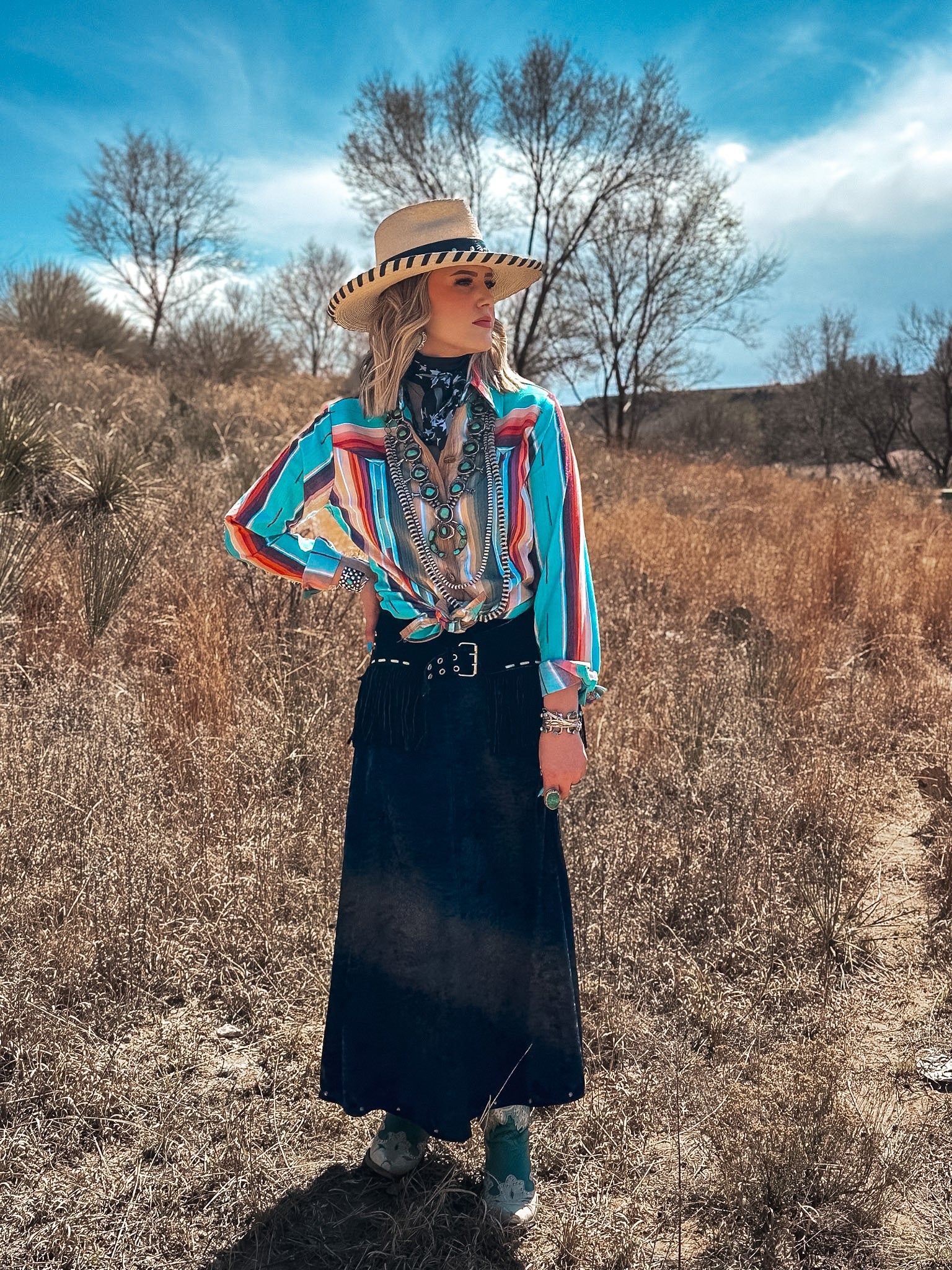 The Blaze Skirt - Velvets