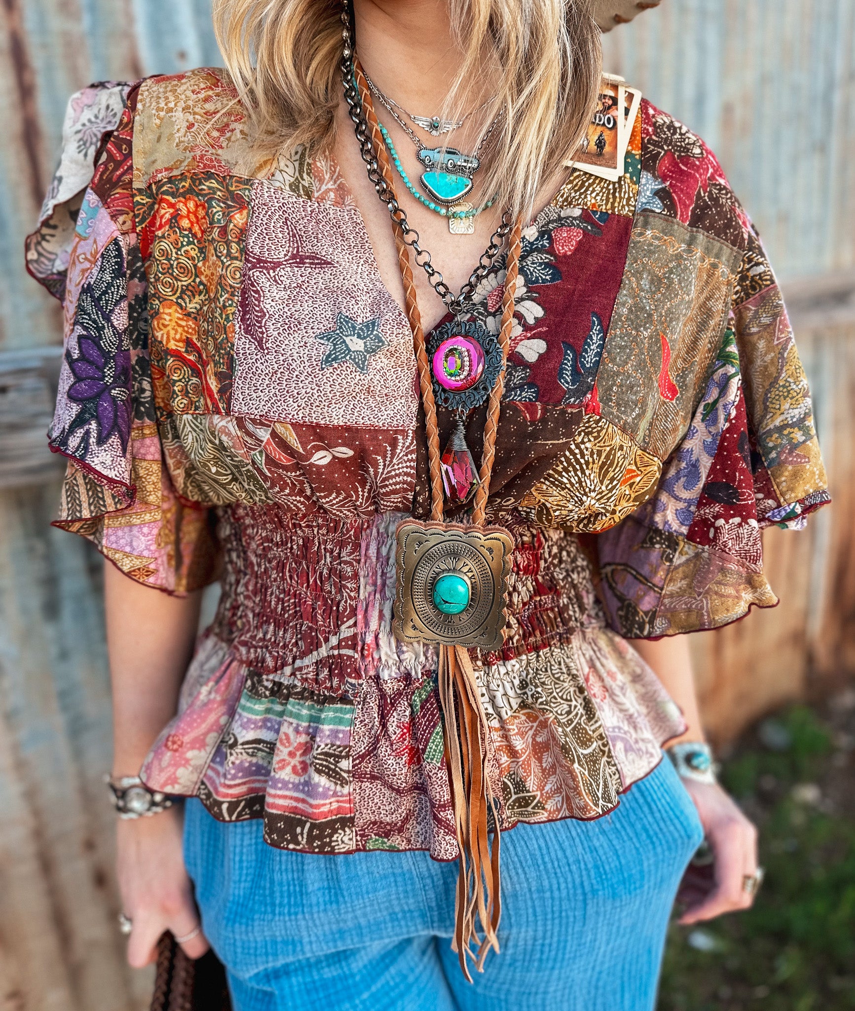 Gypsy Ruffle Top