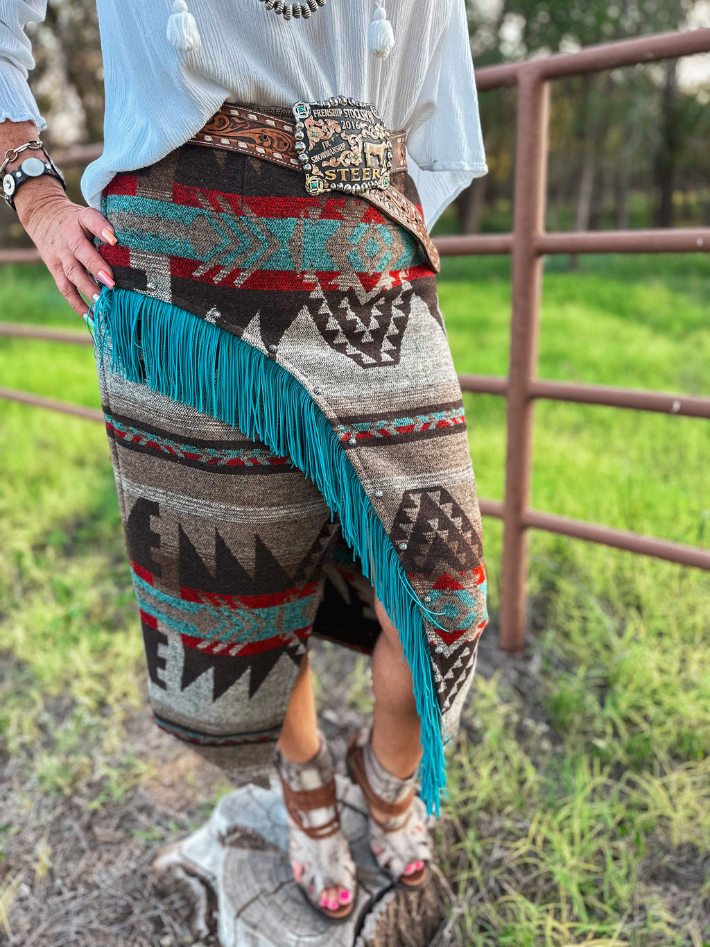 The Kaelyn Skirt - Wool