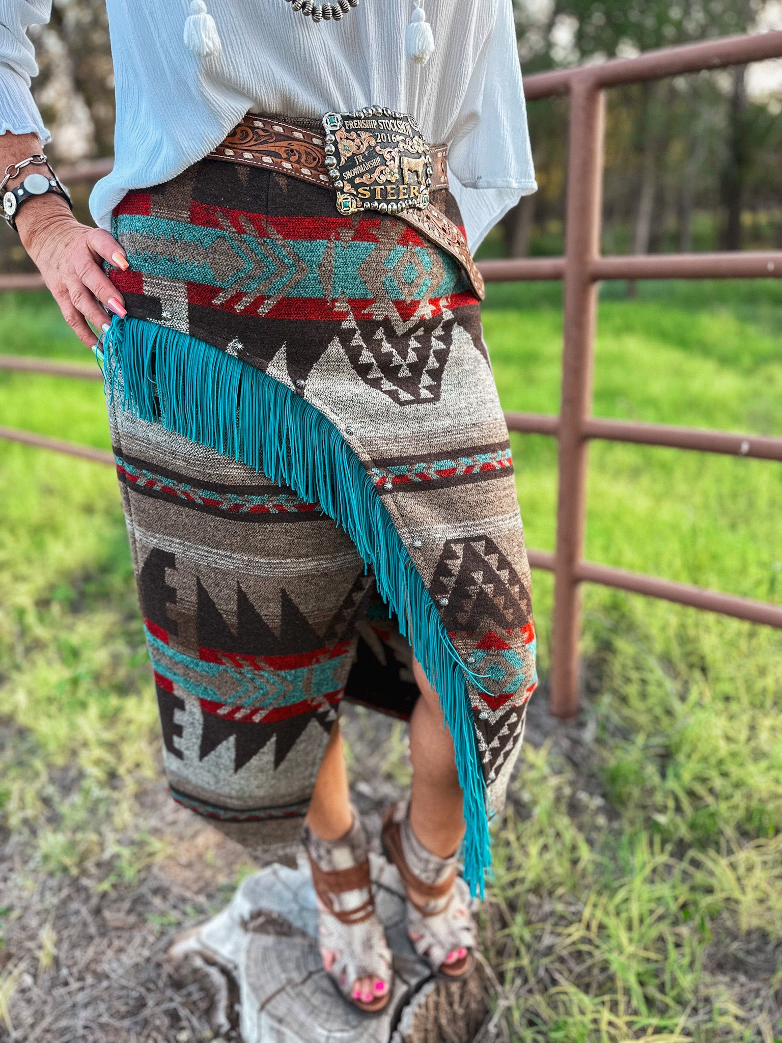 The Kaelyn Skirt - Wool