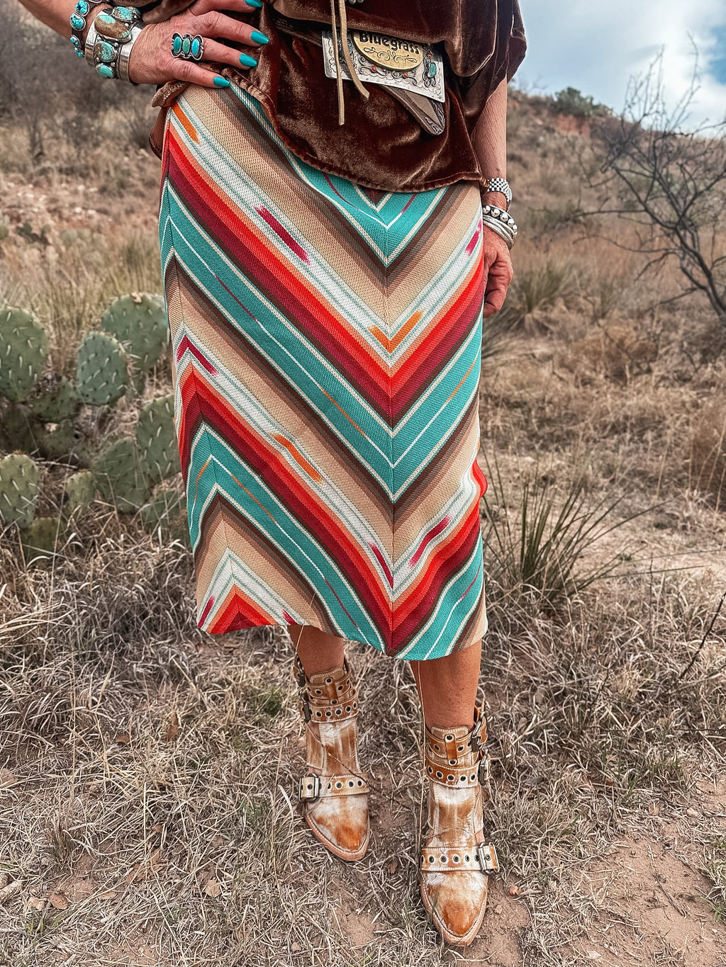 The Penny Skirt - Serape