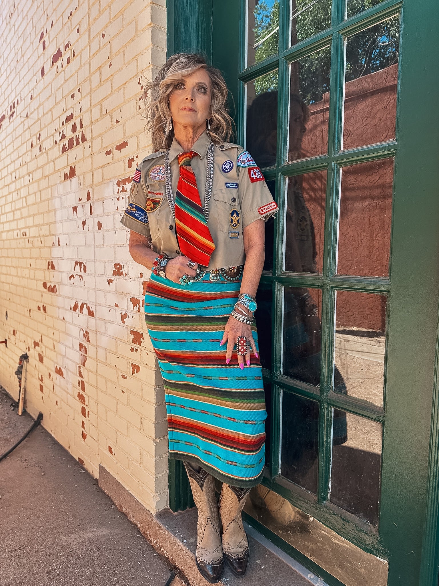 The Penny Skirt - Serape