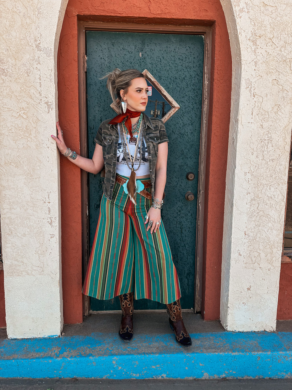 The Carlene Culottes - Serape