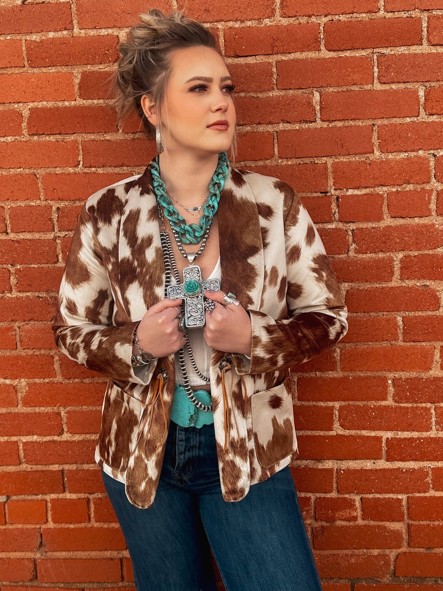 The Jolene Blazer - Animal Prints