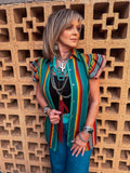 The Blake - Teal Serape