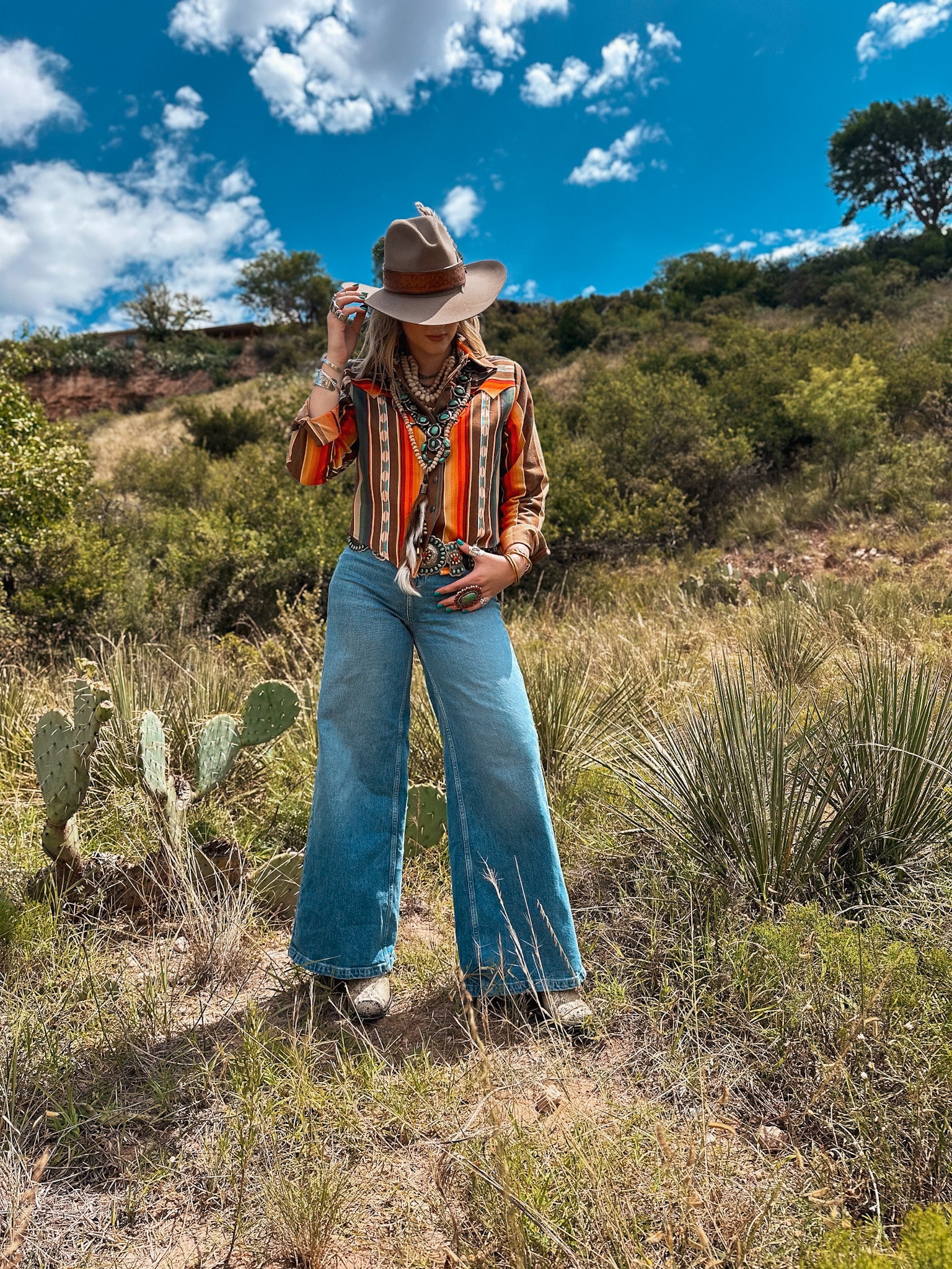 The Kacey Top - Serape