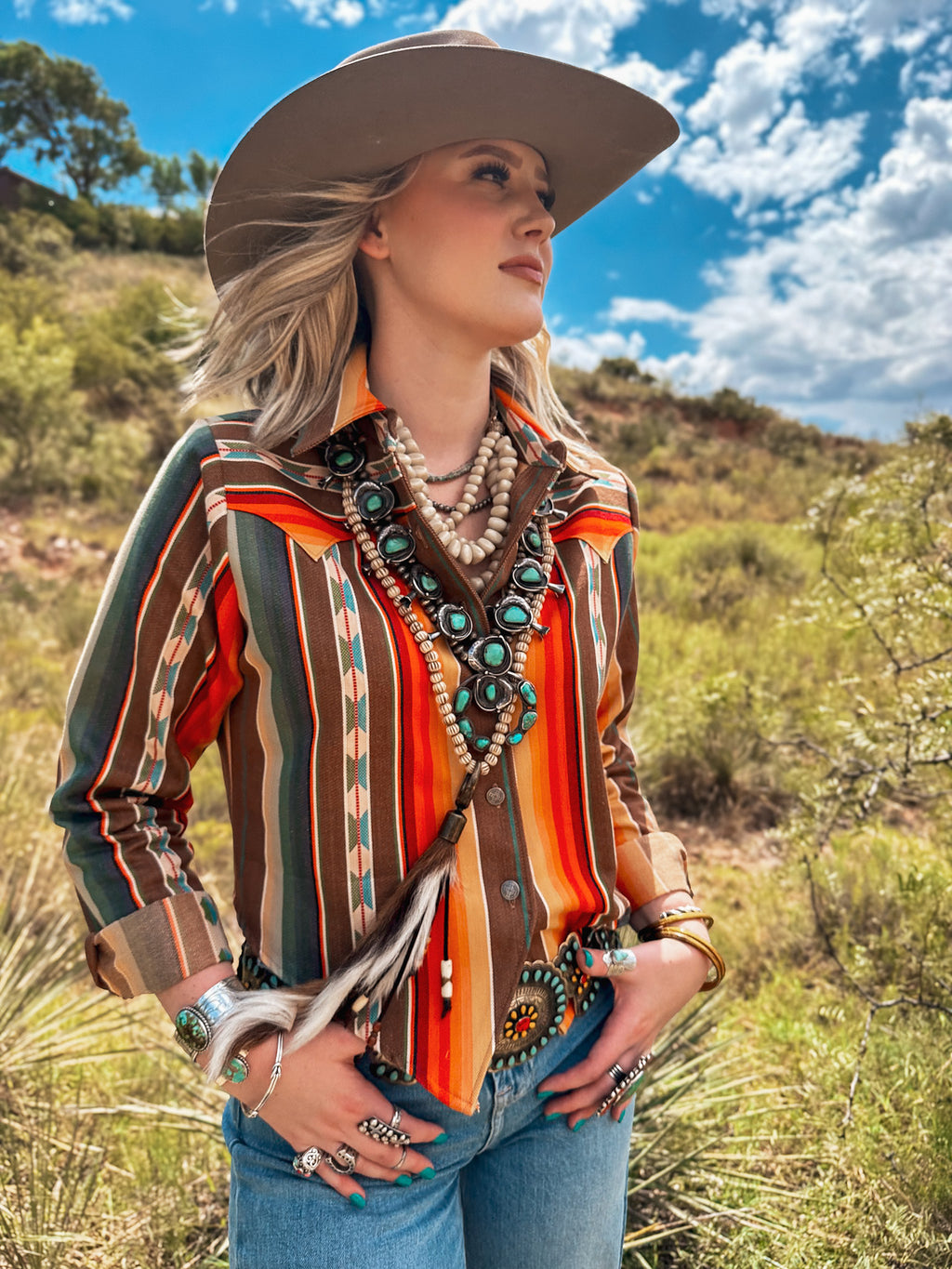The Kacey Top - Serape