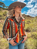 The Kacey Top - Serape