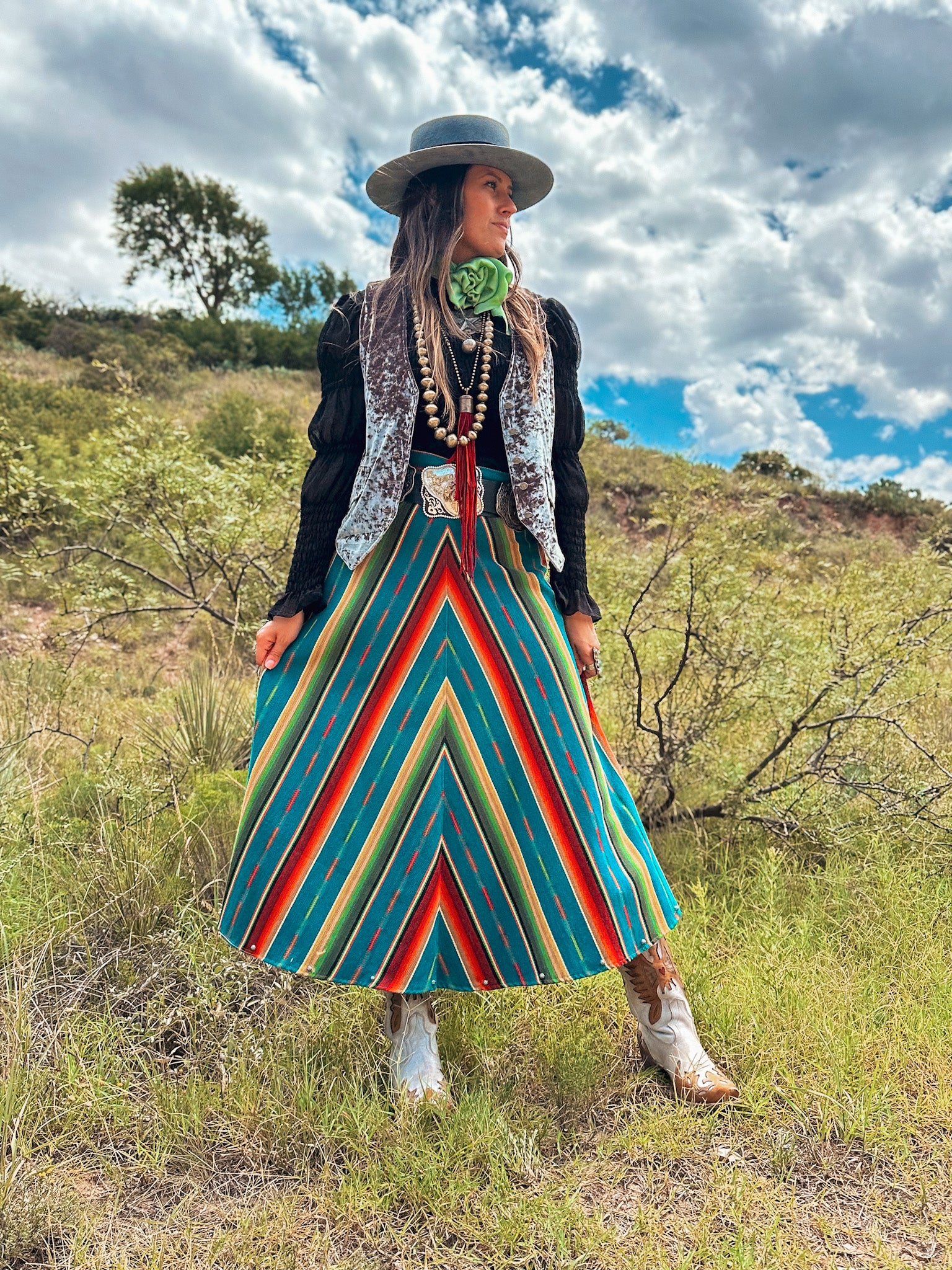 The Chelsea Skirt - Serape