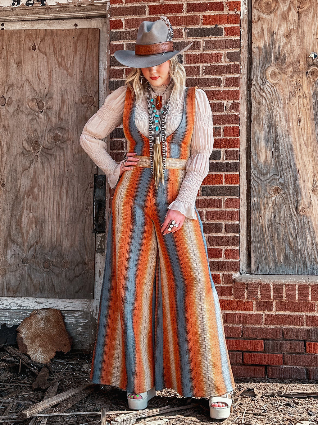The Aimee Jumpsuit - Serape