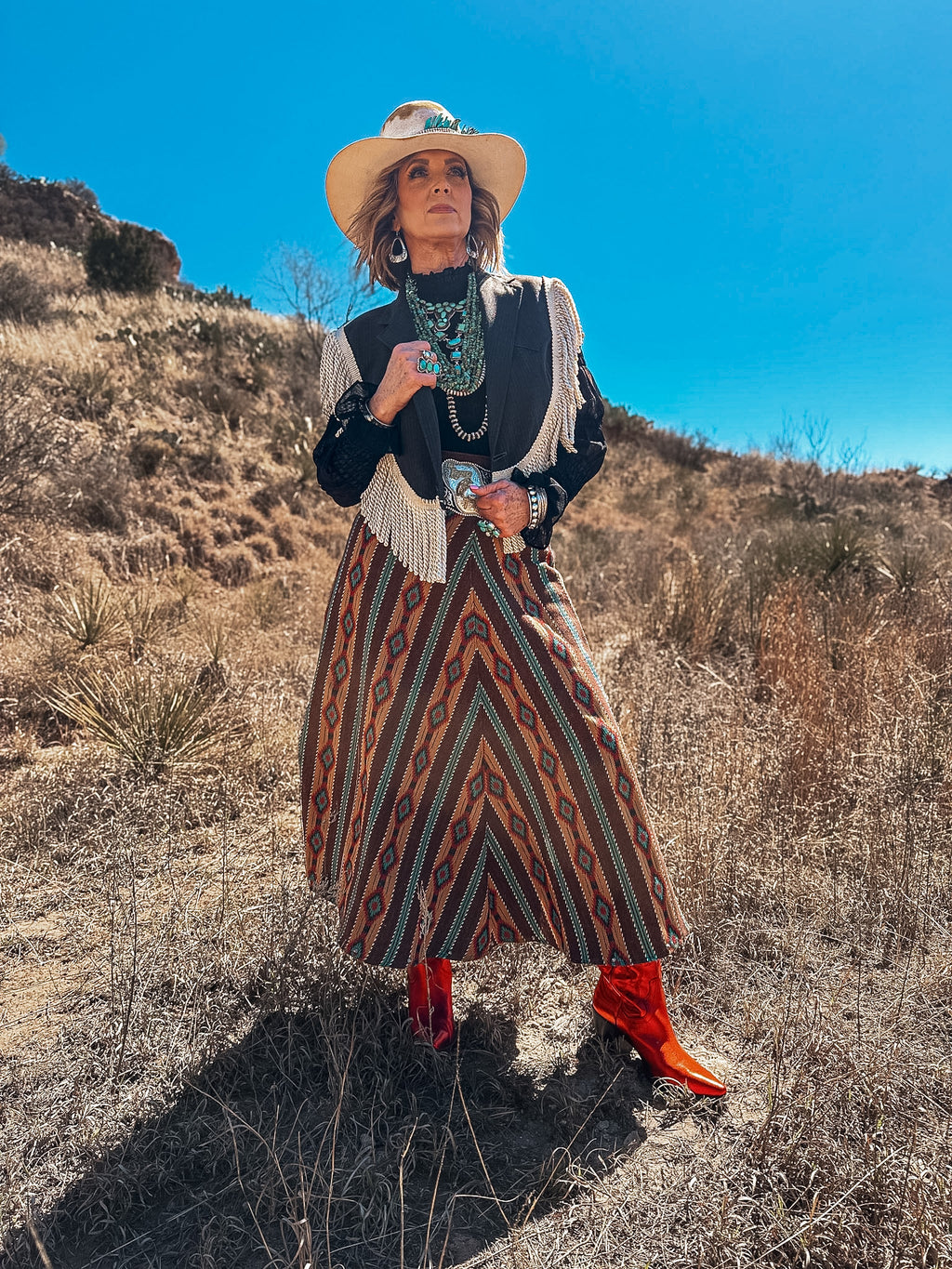 The Chelsea Skirt - Serape