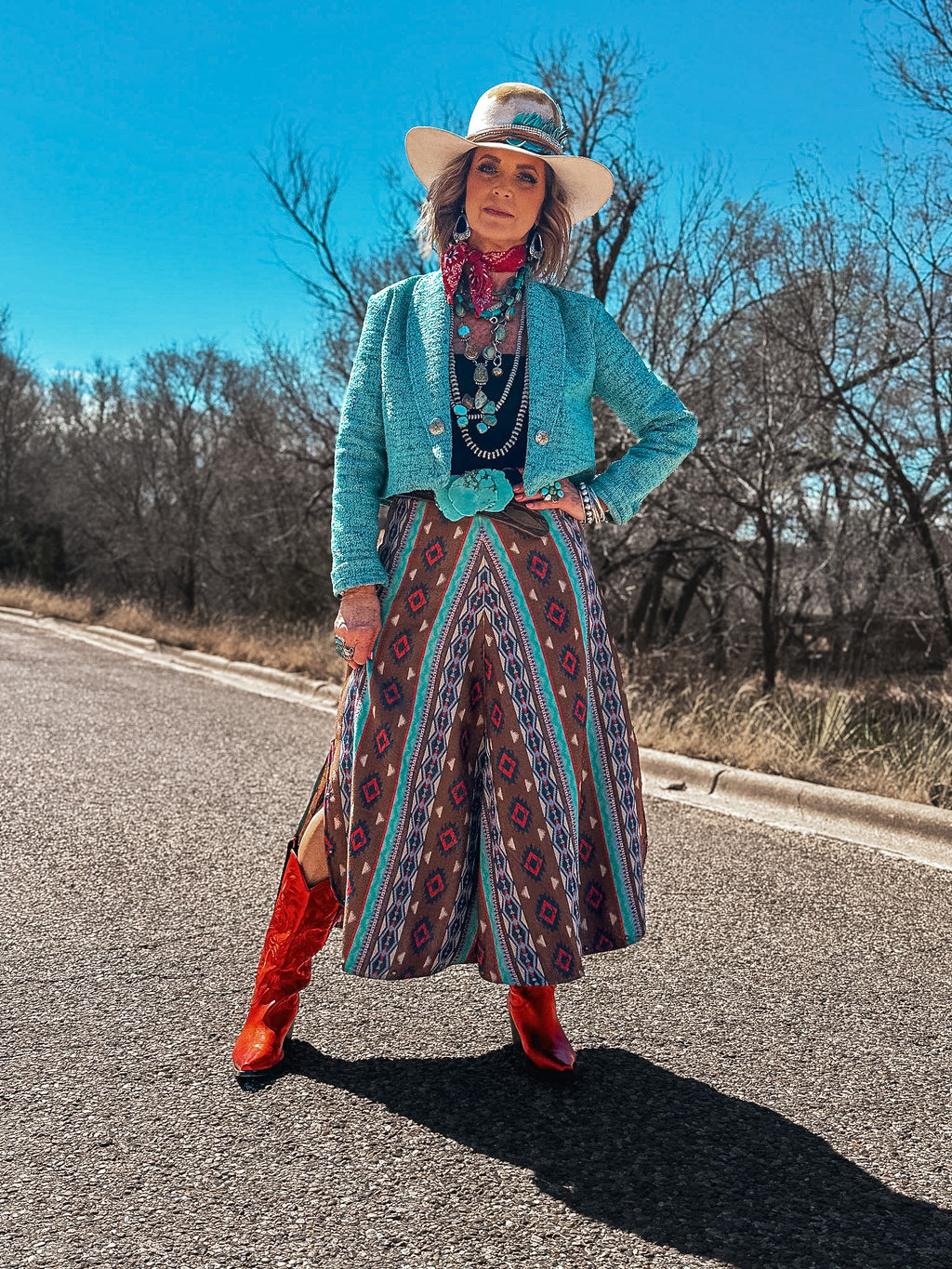 The Chelsea Skirt - Serape