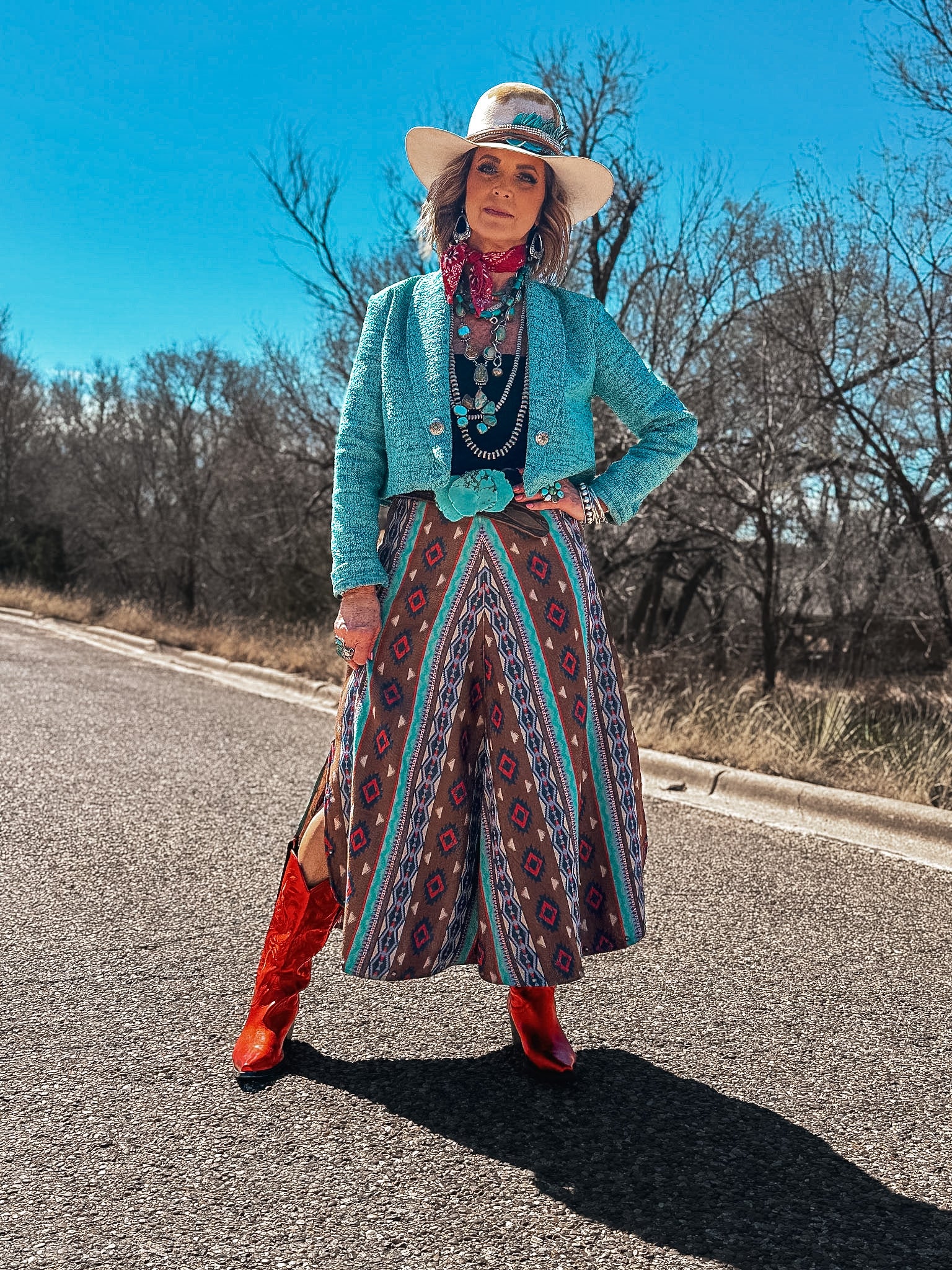 The Chelsea Skirt - Serape