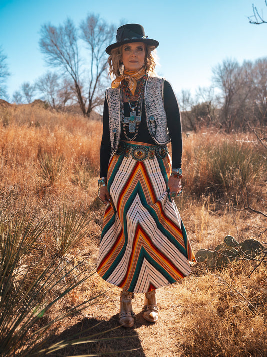 The Chelsea Skirt - Serape