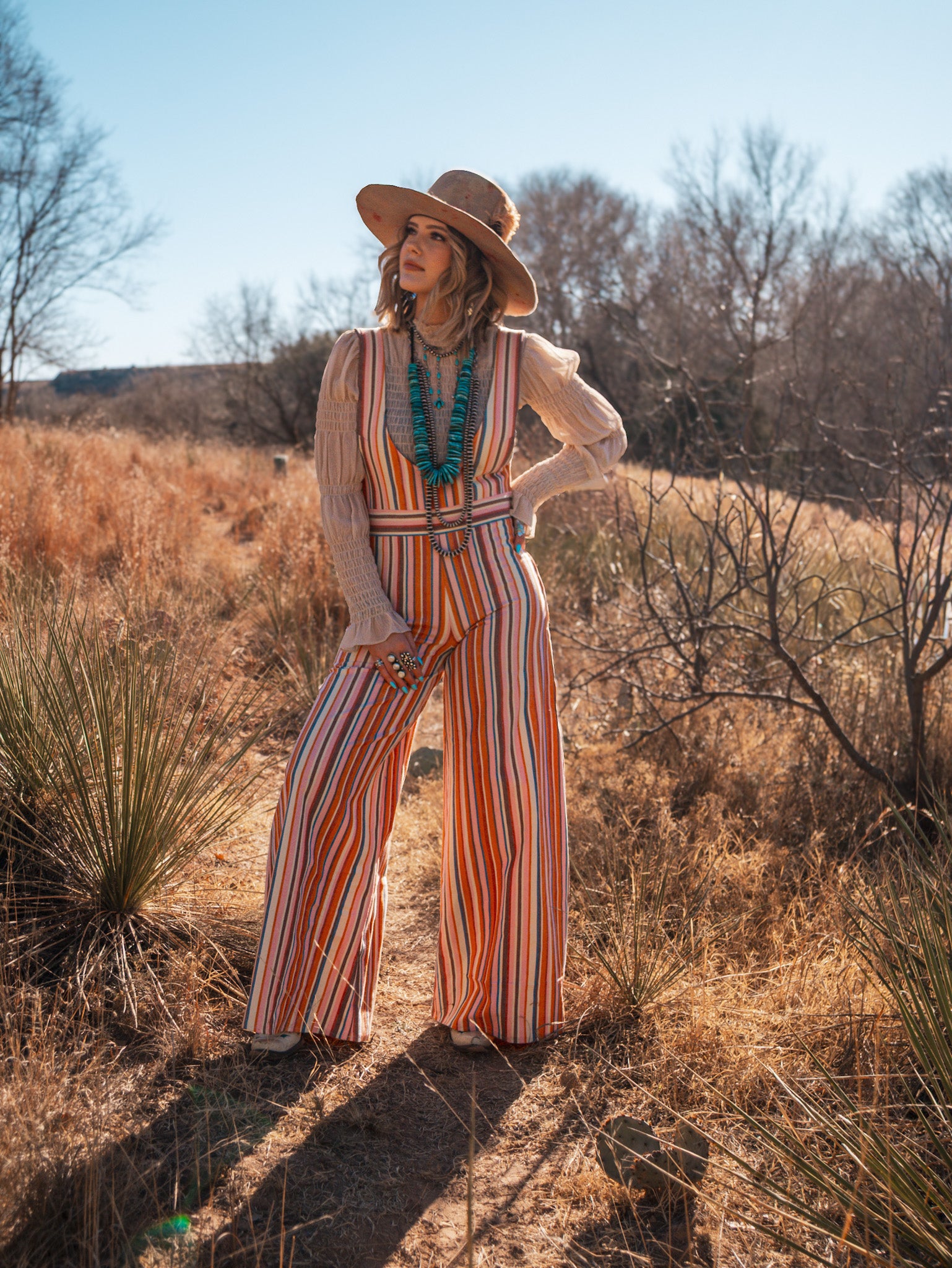The Aimee Jumpsuit - Serape