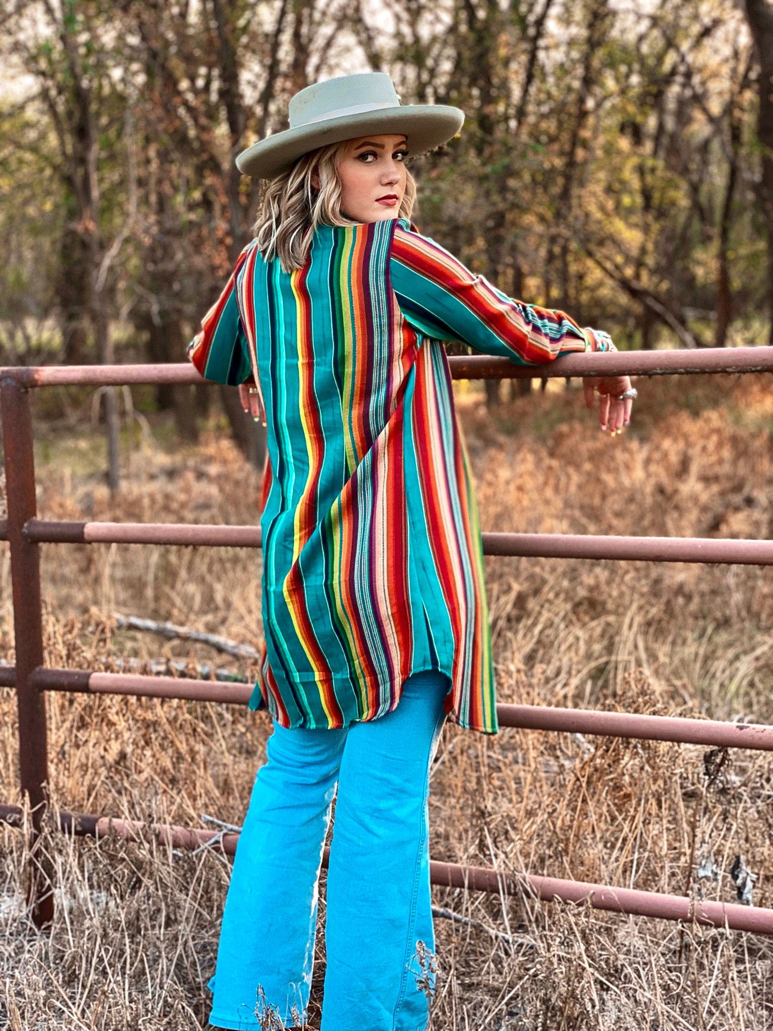 The Ana Shirt Dress - Serape