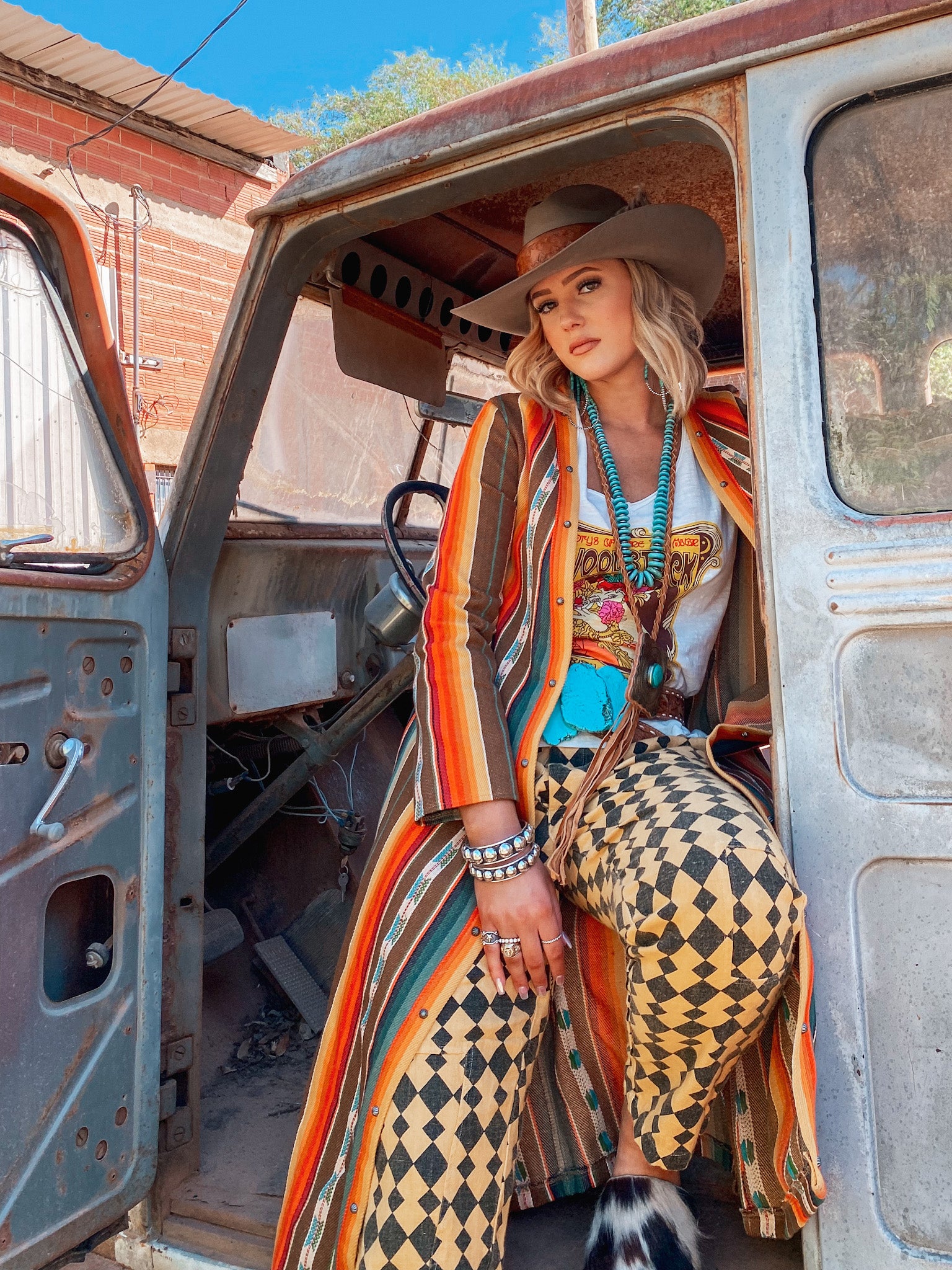 The Ashley Duster - Serape